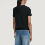 T-shirt Desigual TS_CHARLY Nero - Foto 4
