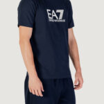 T-shirt EA7  Blu - Foto 3