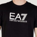 T-shirt EA7  Nero - Beige - Foto 2