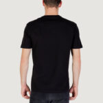 T-shirt EA7  Nero - Beige - Foto 5