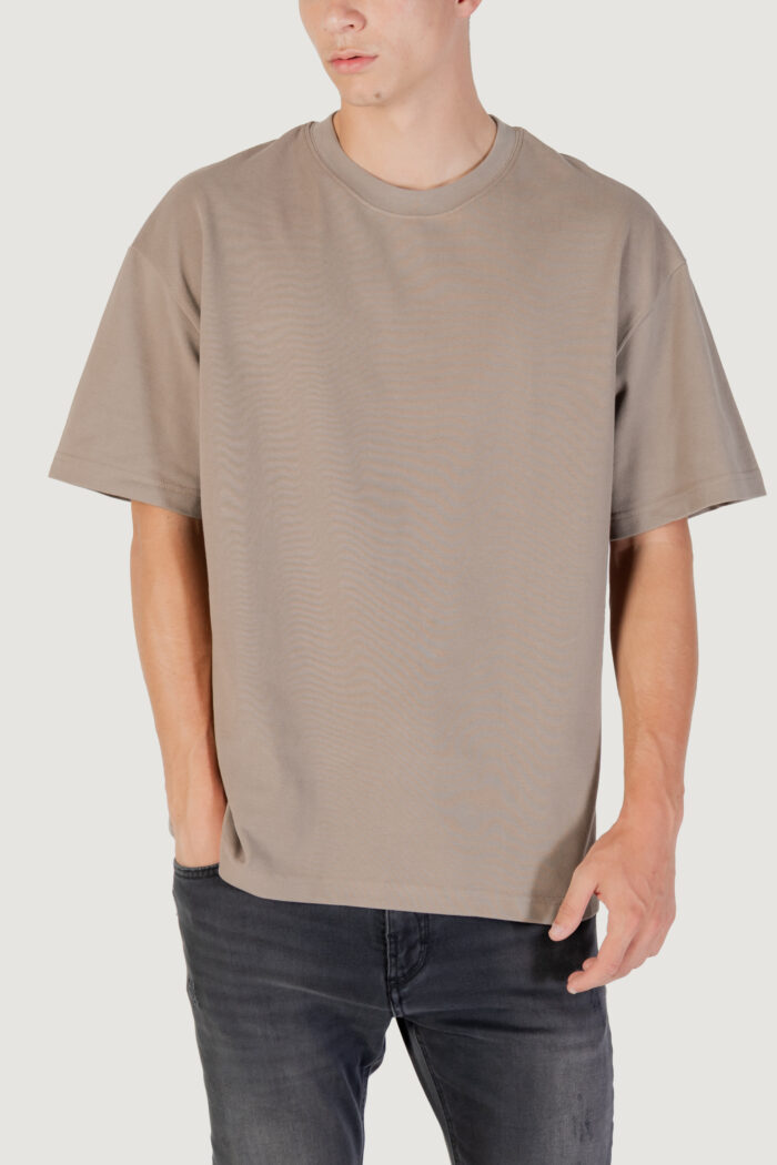 T-shirt Gianni Lupo  Taupe – GL320SX