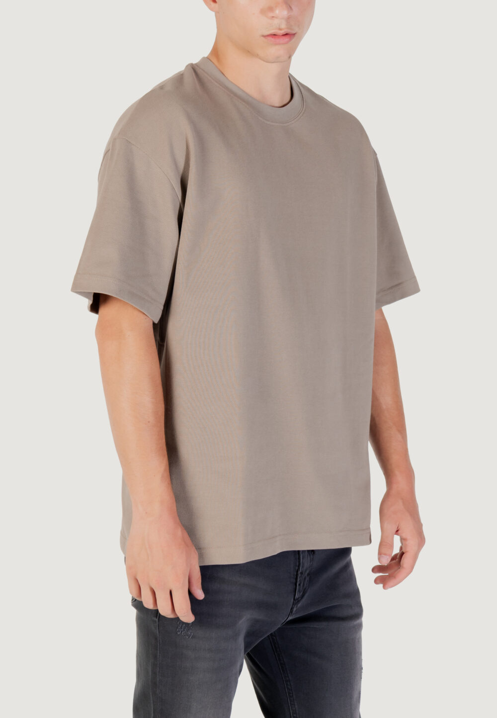 T-shirt Gianni Lupo  Taupe - Foto 2