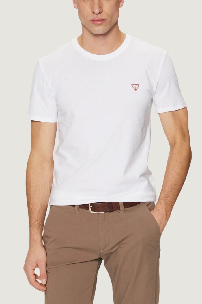 T-shirt Guess CN SS CORE TEE Bianco