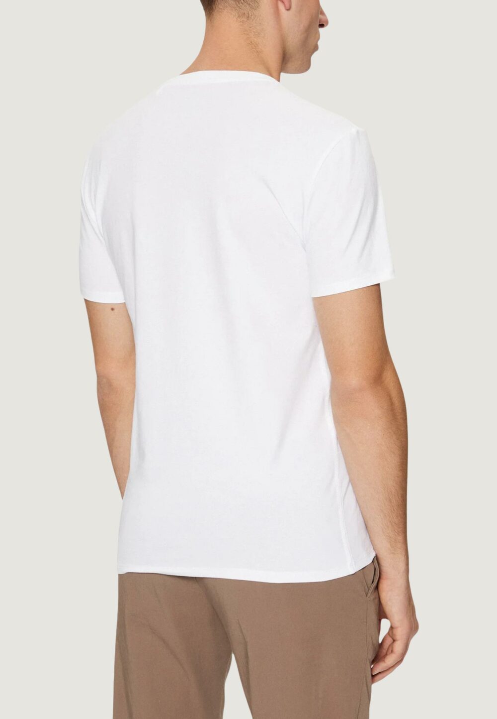 T-shirt Guess CN SS CORE TEE Bianco - Foto 2