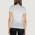 T-shirt Guess SS LOGO HOT FIX TEE Bianco - Foto 5