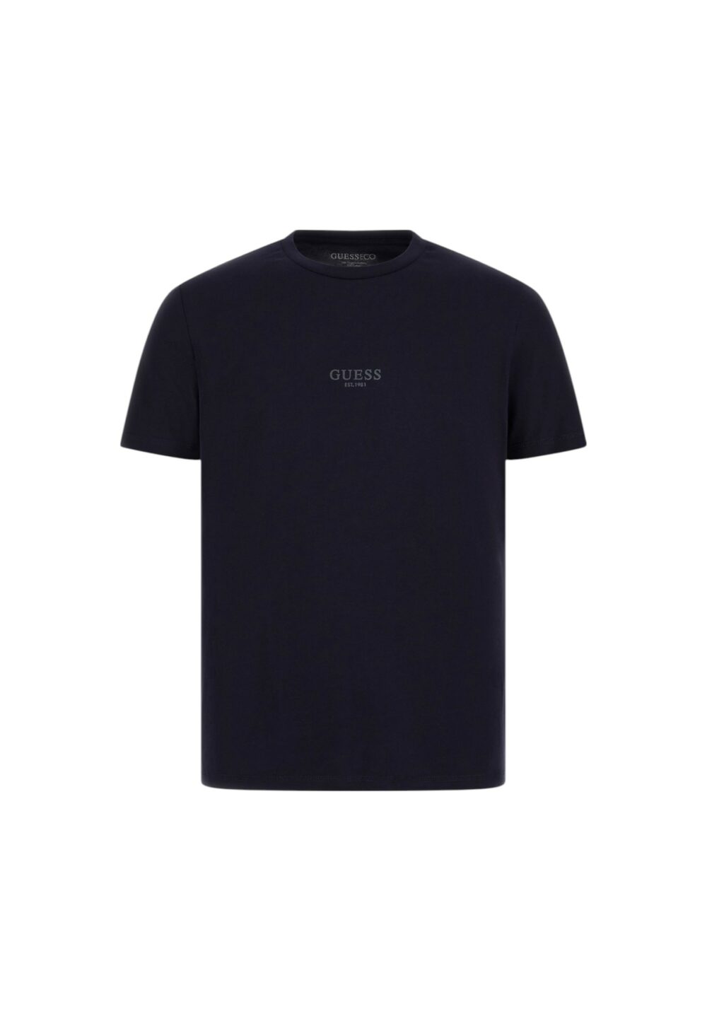 T-shirt Guess AIDY CN SS TEE Blu - Foto 5