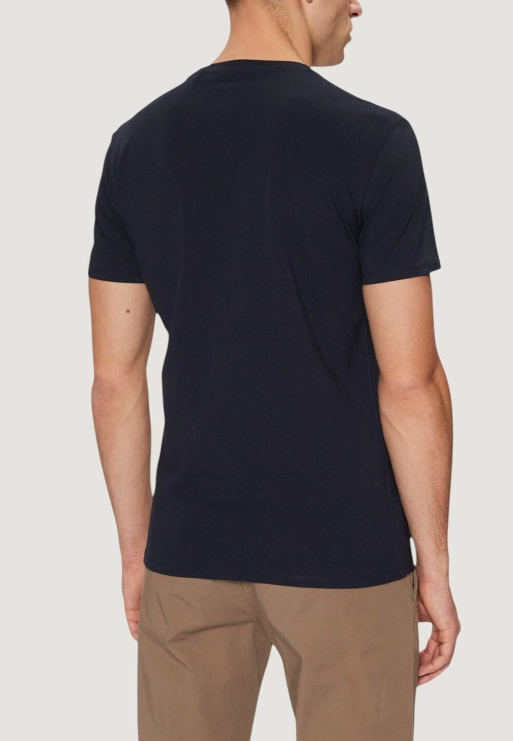 T-shirt Guess CN SS CORE TEE Blu - Foto 3