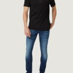 T-shirt Guess AIDY CN SS TEE Nero - Foto 2
