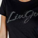 T-shirt Liu-Jo ECS T-SHIRT MODA M/C Nero - Foto 5