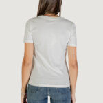 T-shirt Only Onljolly Life S/S Reg Pearl Top Jrs Bianco - Foto 4