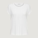 T-shirt Only ONLMOSTER S/S O-NECK TOP NOOS JRS Bianco - Foto 4