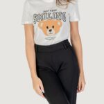 T-shirt Only ONLTERESA LIFE REG S/S TEDDY TOP CS JRS Bianco - Foto 1