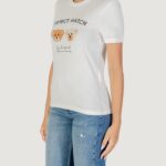 T-shirt Only ONLTERESA LIFE REG S/S TEDDY TOP CS JRS Latte - Foto 2