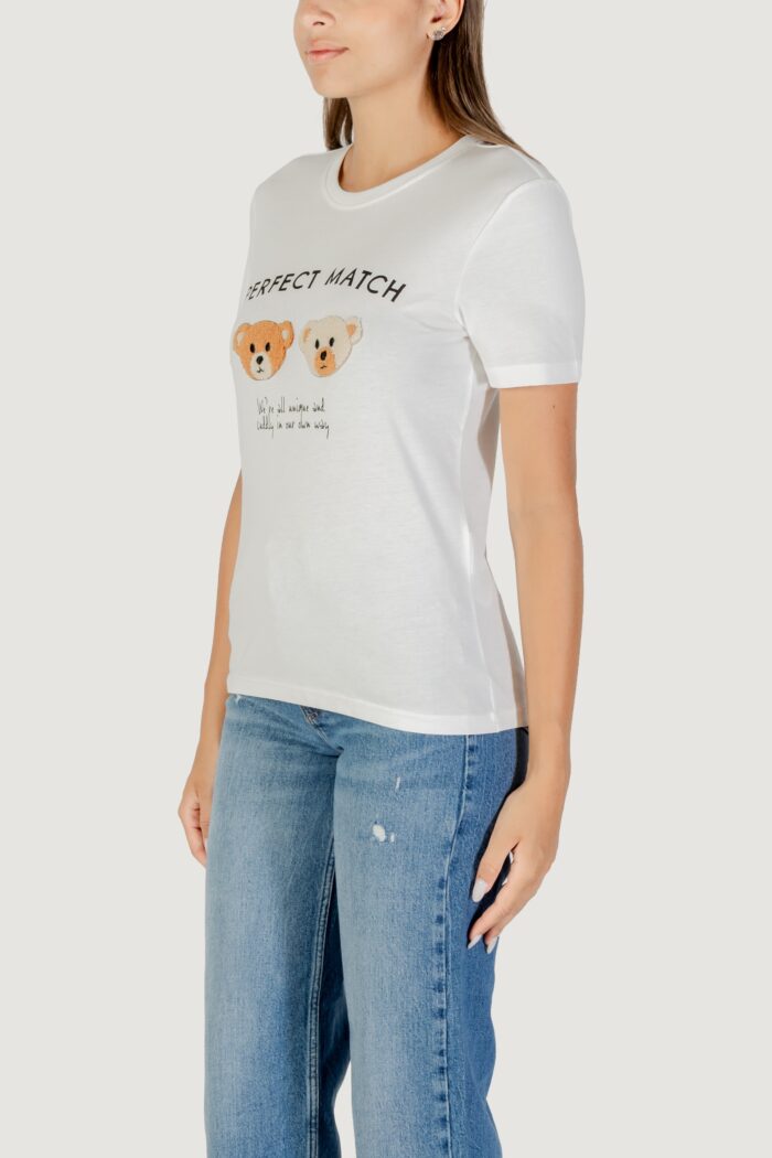 T-shirt Only ONLTERESA LIFE REG S/S TEDDY TOP CS JRS Latte – 15316954