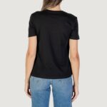 T-shirt Only ONLTERESA LIFE REG S/S TEDDY TOP CS JRS Nero - Foto 4