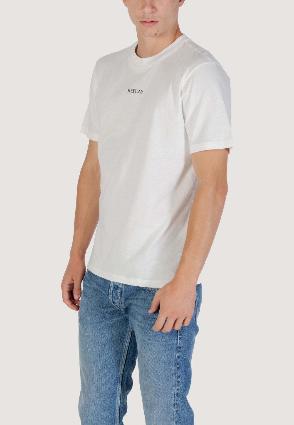 T-shirt Replay  Bianco - Foto 2