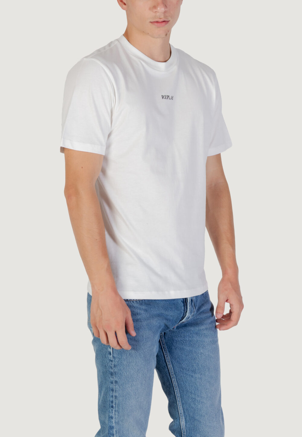 T-shirt Replay  Bianco - Foto 3