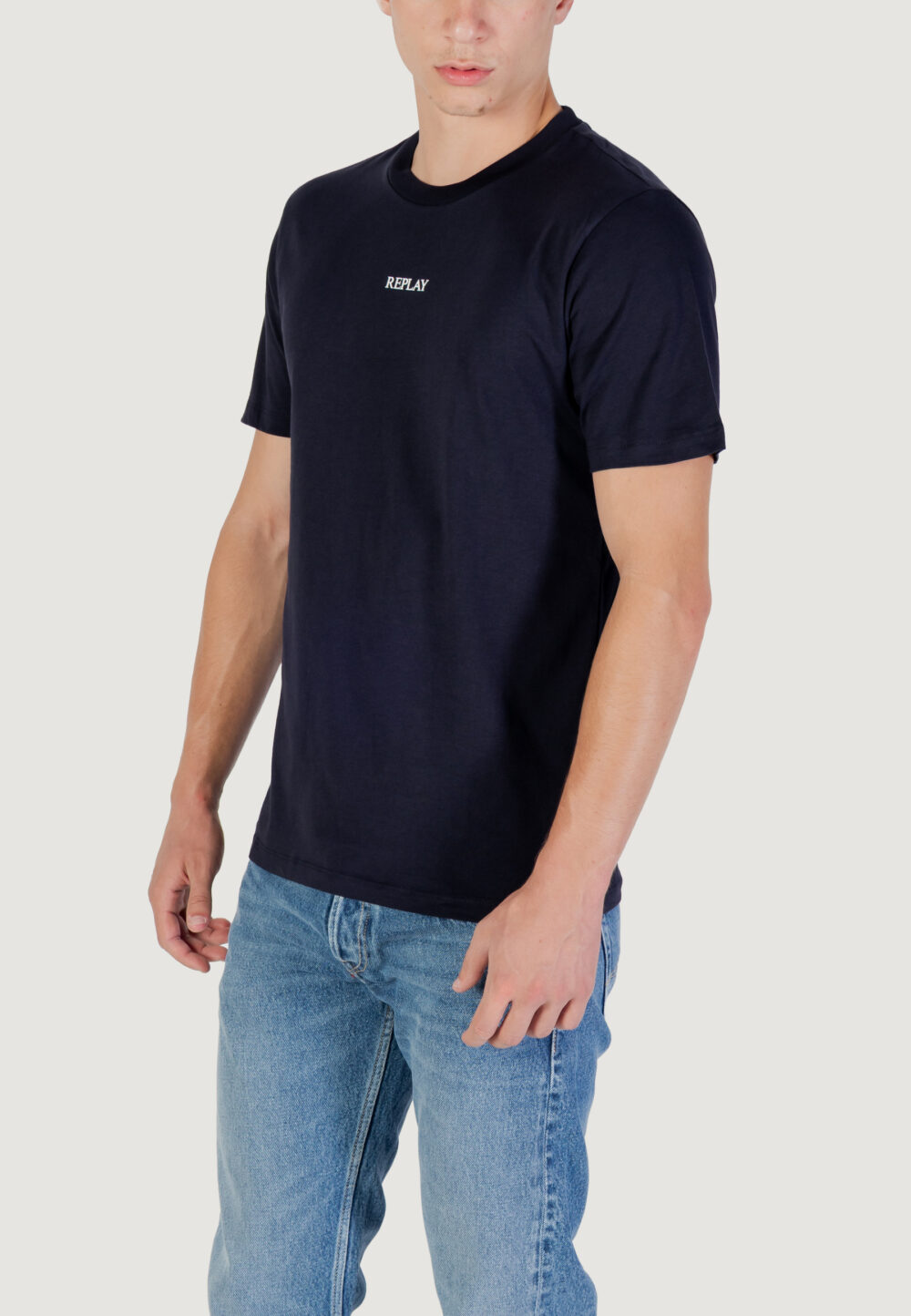 T-shirt Replay  Blue scuro - Foto 2