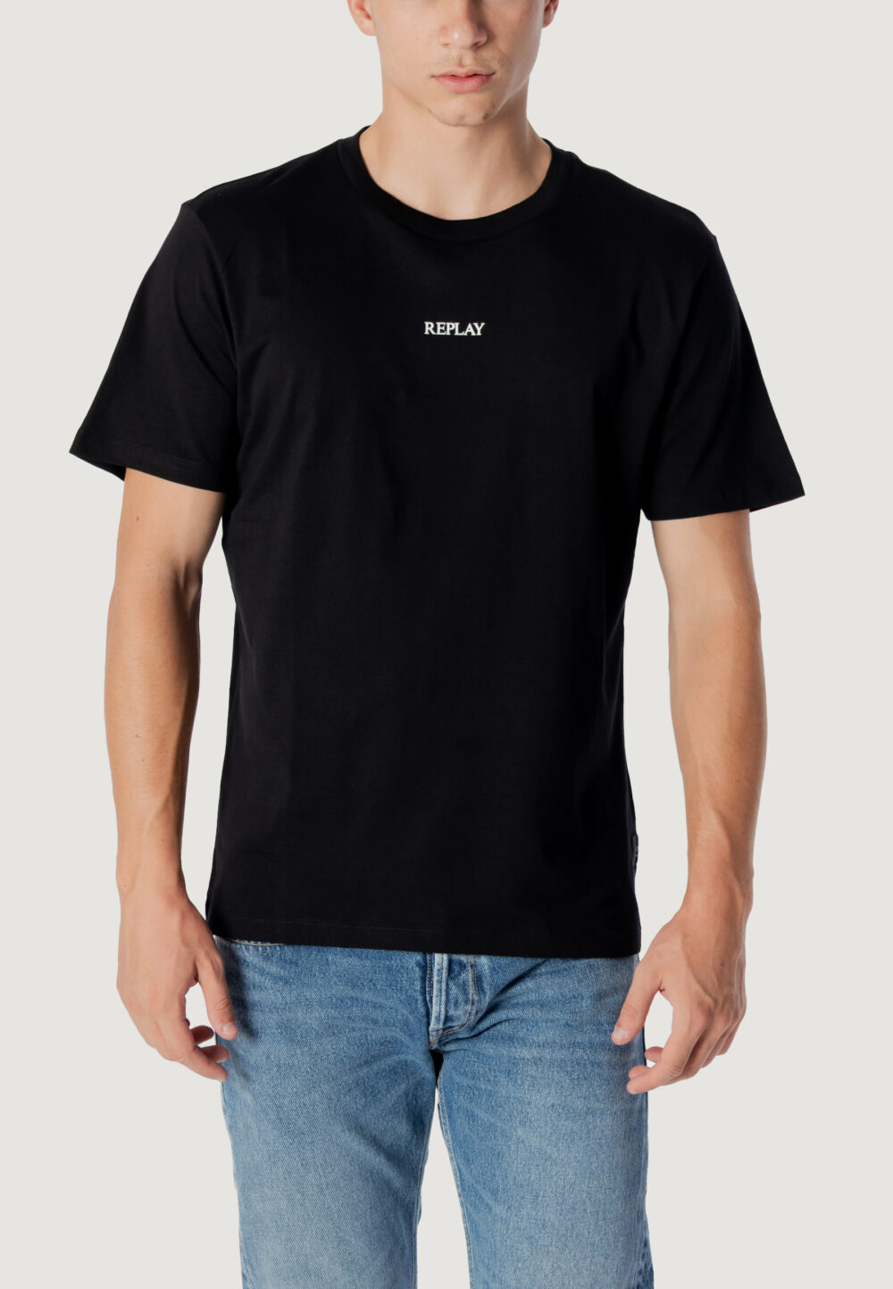 T-shirt Replay  Nero - Foto 1