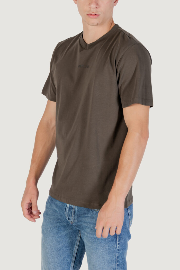 T-shirt Replay  Verde Oliva