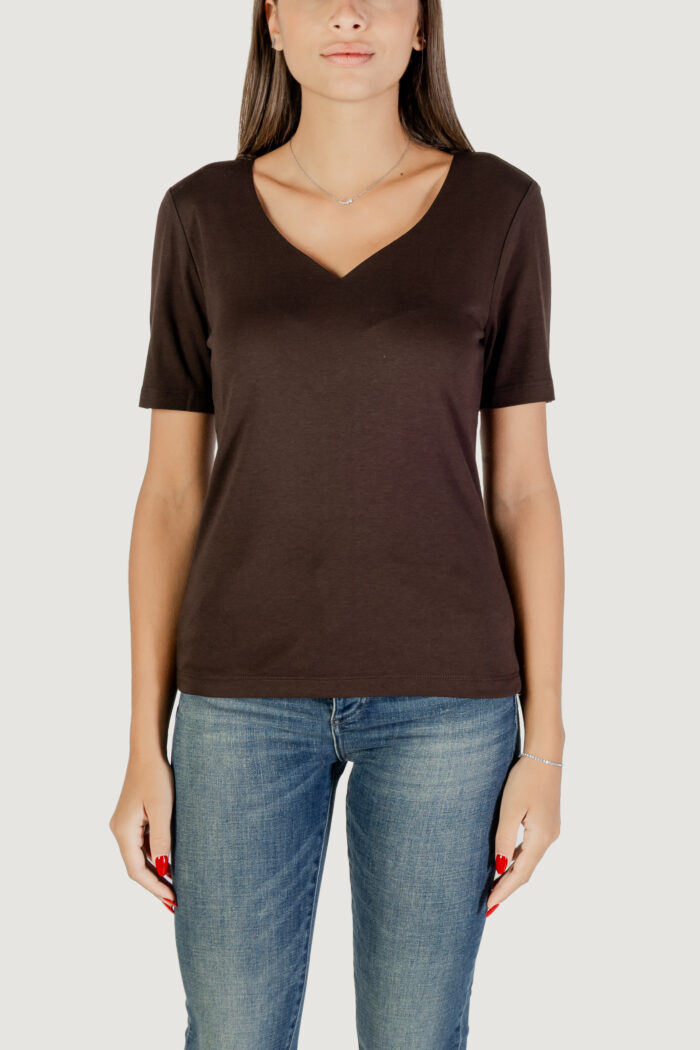T-shirt Street One  Marrone – 323675