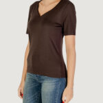 T-shirt Street One  Marrone - Foto 2