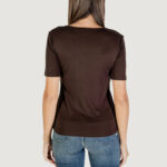T-shirt Street One  Marrone - Foto 4