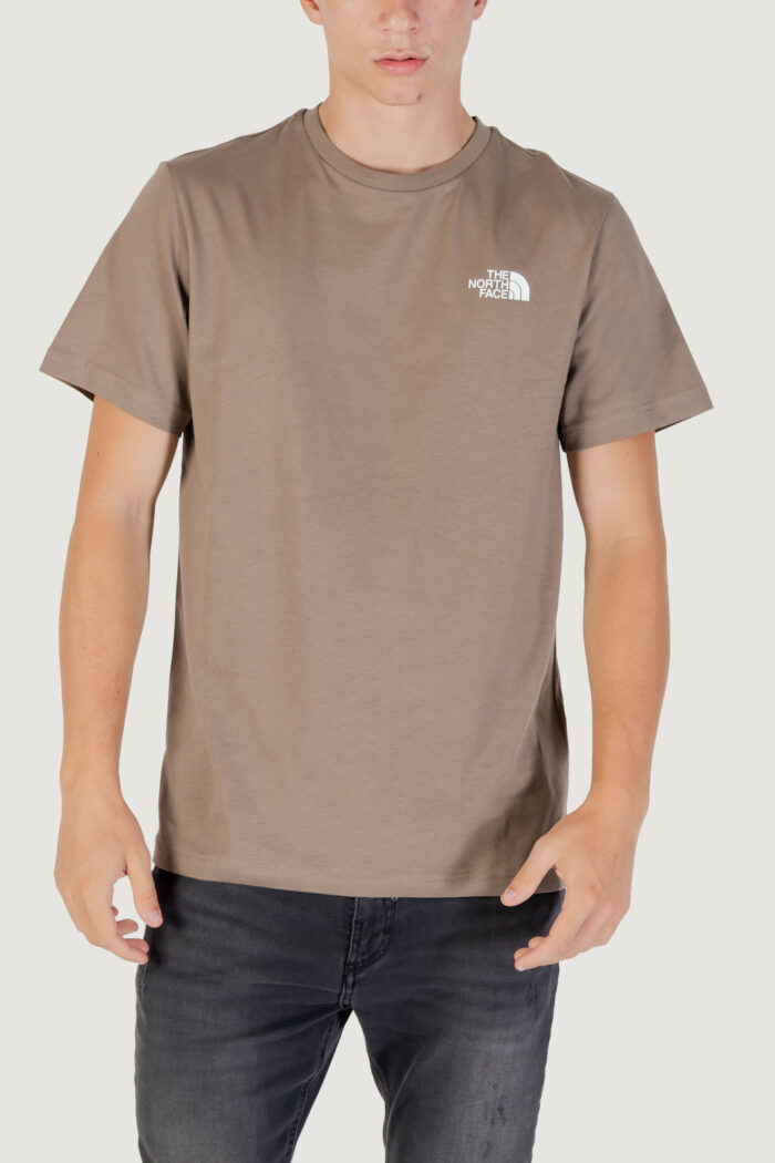 T-shirt The North Face M SS SIMPLE DOME TEE Beige scuro – NF0A87NG