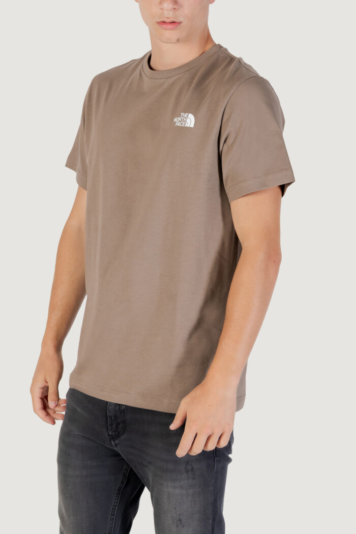 T-shirt The North Face M SS SIMPLE DOME TEE Beige scuro – NF0A87NG