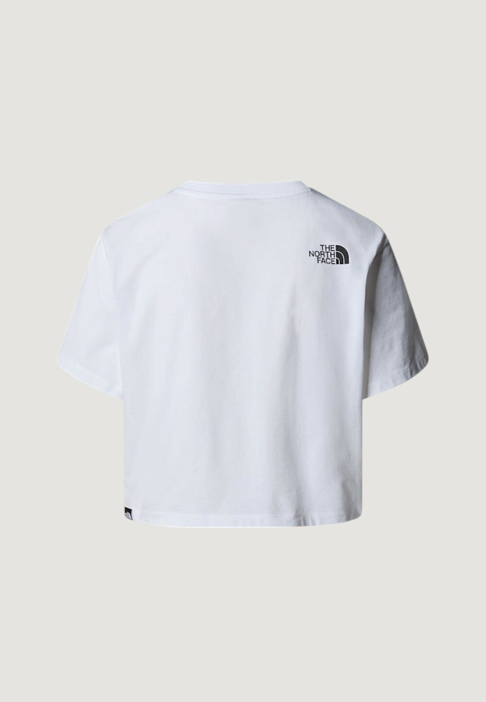 T-shirt THE NORTH FACE W SIMPLE DOME CROPPED SLIM TEE Bianco - Foto 2