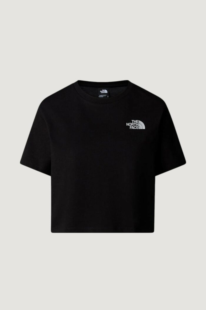 T-shirt The North Face W SIMPLE DOME CROPPED SLIM TEE Nero – NF0A87U4