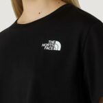 T-shirt THE NORTH FACE W SIMPLE DOME CROPPED SLIM TEE Nero - Foto 4