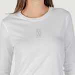 T-shirt manica lunga Armani Exchange  Bianco - Foto 2
