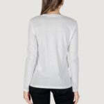 T-shirt manica lunga Armani Exchange  Bianco - Foto 5