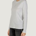 T-shirt manica lunga Armani Exchange  Bianco - Foto 2