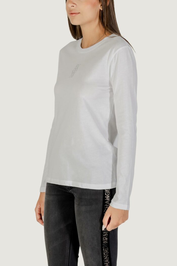 T-shirt manica lunga Armani Exchange  Bianco