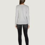 T-shirt manica lunga Armani Exchange  Bianco - Foto 4