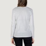 T-shirt manica lunga Armani Exchange  Bianco - Foto 5