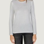 T-shirt manica lunga Armani Exchange  Bianco - Foto 2
