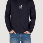 T-shirt manica lunga Armani Exchange  Blue scuro - Foto 1