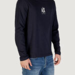 T-shirt manica lunga Armani Exchange  Blue scuro - Foto 2