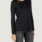 T-shirt manica lunga Armani Exchange  Nero - Foto 4