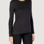T-shirt manica lunga Armani Exchange  Nero - Foto 3