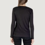 T-shirt manica lunga Armani Exchange  Nero - Foto 5