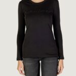 T-shirt manica lunga Armani Exchange  Nero - Foto 3