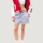 Top Tommy Hilfiger Jeans TOMMY GIRL KNITTED T Panna - Foto 3