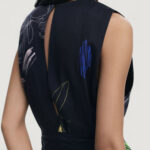 Tuta elegante Desigual JUMPSUIT_ARTY Nero - Foto 5