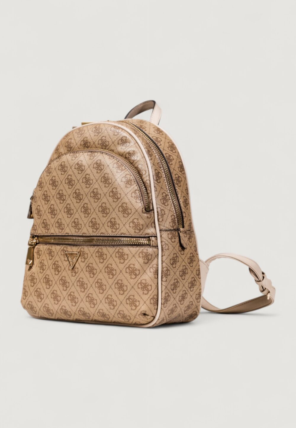 Zaino Guess MANHATTAN II LARGE BACKPACK Beige - Foto 2