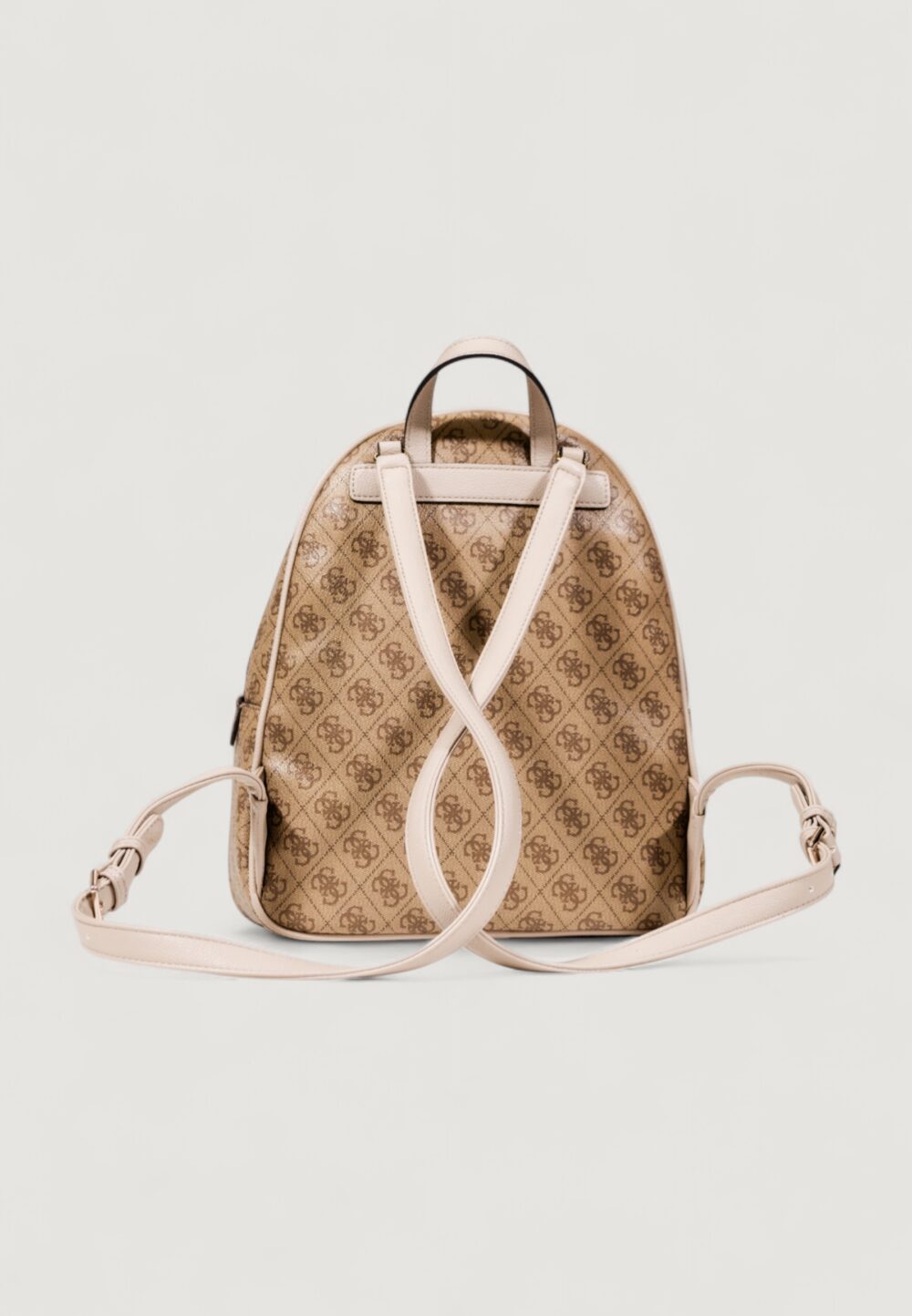 Zaino Guess MANHATTAN II LARGE BACKPACK Beige - Foto 4