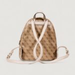 Zaino Guess MANHATTAN II LARGE BACKPACK Beige - Foto 4